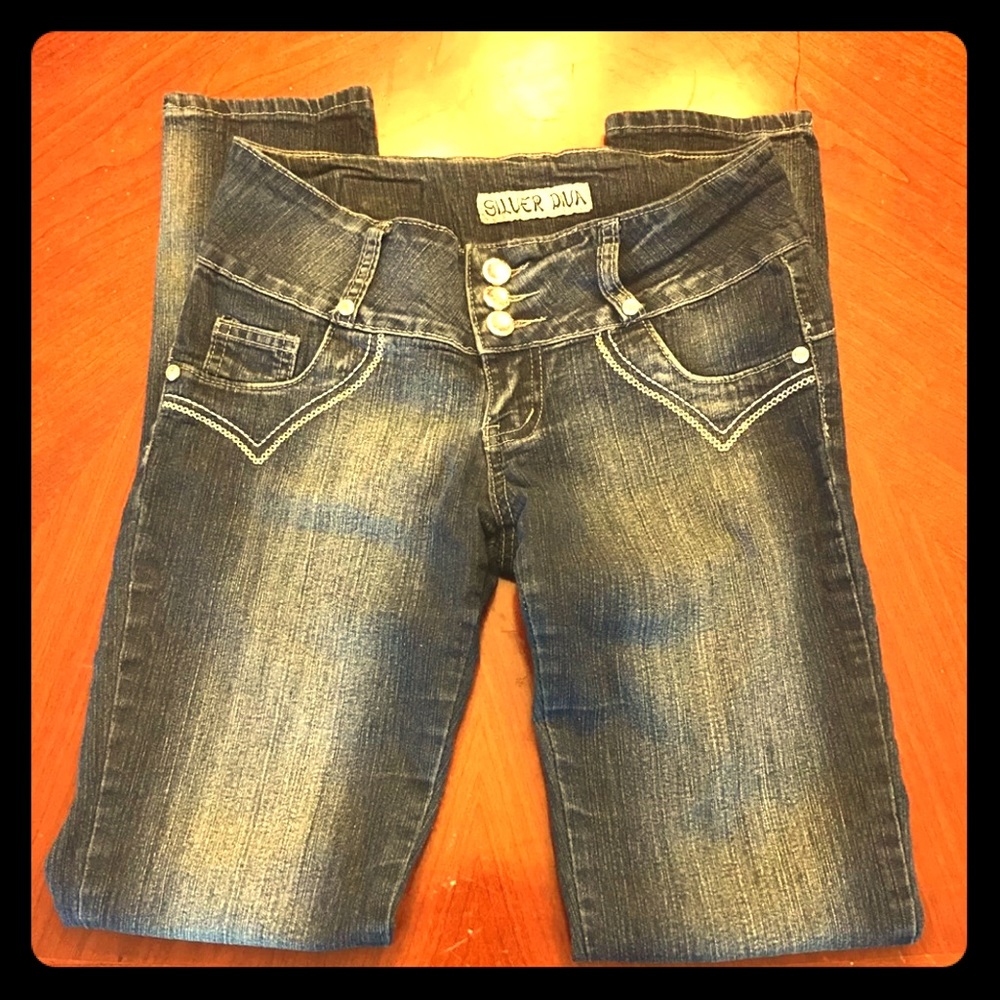 High Waisted Skinny Jeans